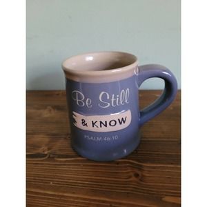 Burton And Burton Be still and know Psalm 46:10 Mug 18 Ounce